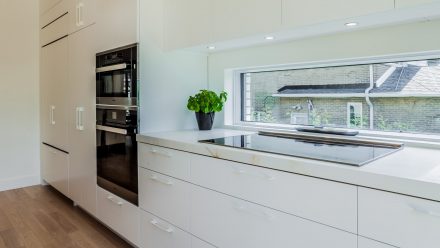 Modern kitchen with a streamlined design