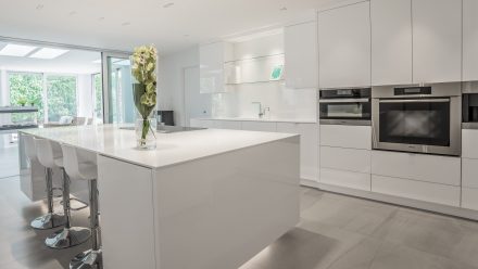 High-end Kitchen in a modern and sleek design.