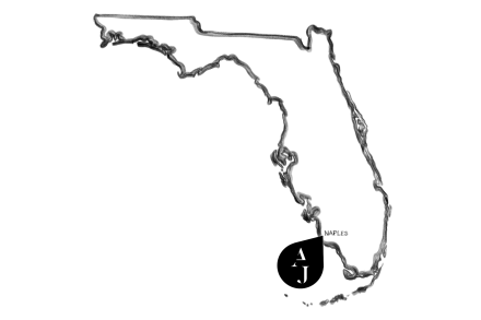Illustration de l'état de la Floride où se retrouve la succursale de Naples en Floride - Ateliers Jacob
