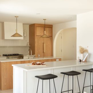 Dream kitchen where wood is in the spotlight