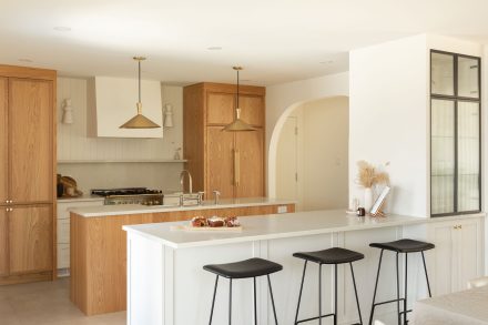 Dream kitchen where wood is in the spotlight