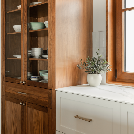 Kitchen cabinets